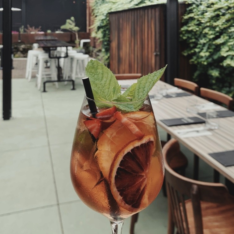 Italian dining details